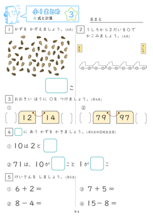 【03】小１式と計算【すらぷりまとめ】