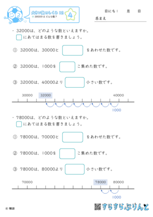 【04】38000はどんな数？【大きい数のしくみ１２】