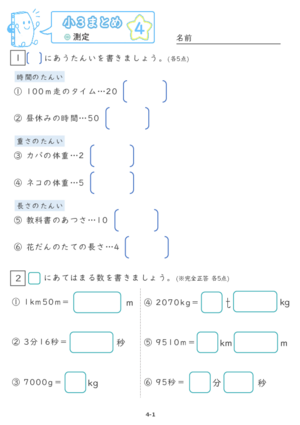 【04】小３測定【すらぷりまとめ】