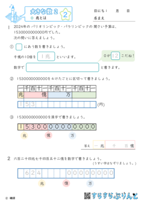 【02】兆とは【大きな数２】