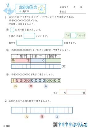 【04】兆とは【大きな数２】