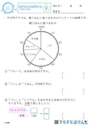 【09】円グラフとは【帯グラフと円グラフ２】